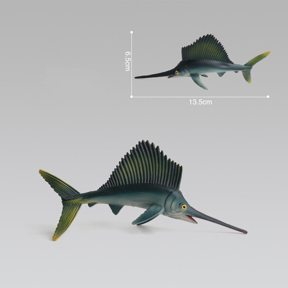 Realistic Marine Animal Action Figures Simulation Ocean Life Model Ornaments Educational Toys For Boys Girls