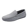 Summer New Doudou Shoes Men's Trend Suede One-pedal Versatile Lazy Shoes Matte Casual Spirit Guy Leather Shoes