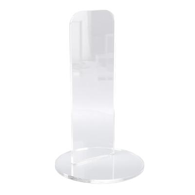 Boxing Glove Stand Clear Acrylic Vertical Boxing Baseball Glove Display Rack for Gym Home Desk