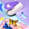 Paper Cutter for Crafts Hole Punch Puncher Punches Tool 50mm 2 Inch Butterfly Shapes Hole for Card Making Custom Scrapbooking