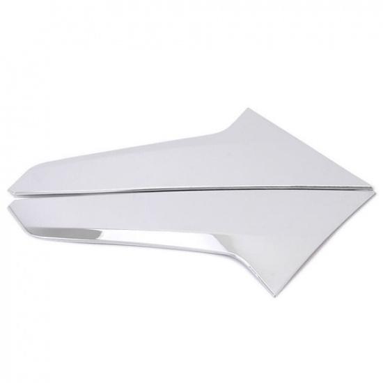 Sliver Rear Windshield Window Strip Cover Trim Fit For Chevrolet Equinox 2017-19