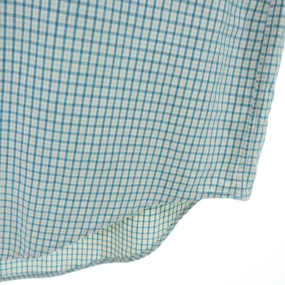 RRL 90er Jahre Altrot 3 Sterne Initialen-Etikett Langarm Karopulli M Grünsystem Herren Gebraucht