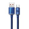 Kabel Usb Do Usb-C Baseus Crystal Shine, 100W, 2M (Niebieski)