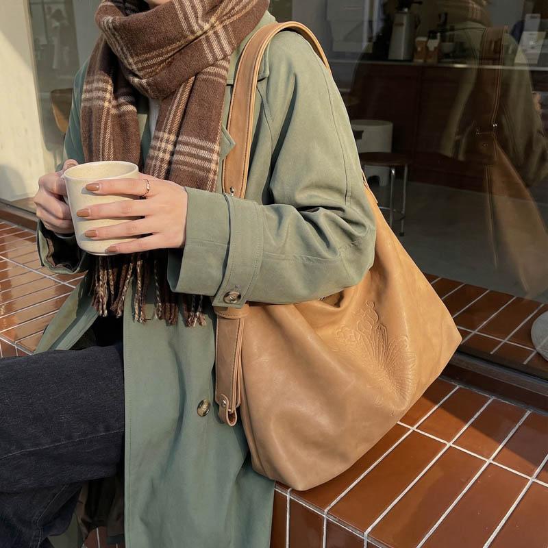 Fashion Women's PU Leather Hobo Bag Accent Adjustable Strap Large Capacity Casual Bag for Commute Daily Life, Travel, Shopping, and Other Scenarios