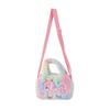 1 Pc Cute Unicorn Messenger Bag for Kids Girl Cartoon Animal Unicorn Crossbody Style Bag for Little Girl Plush Travel Coin Bag