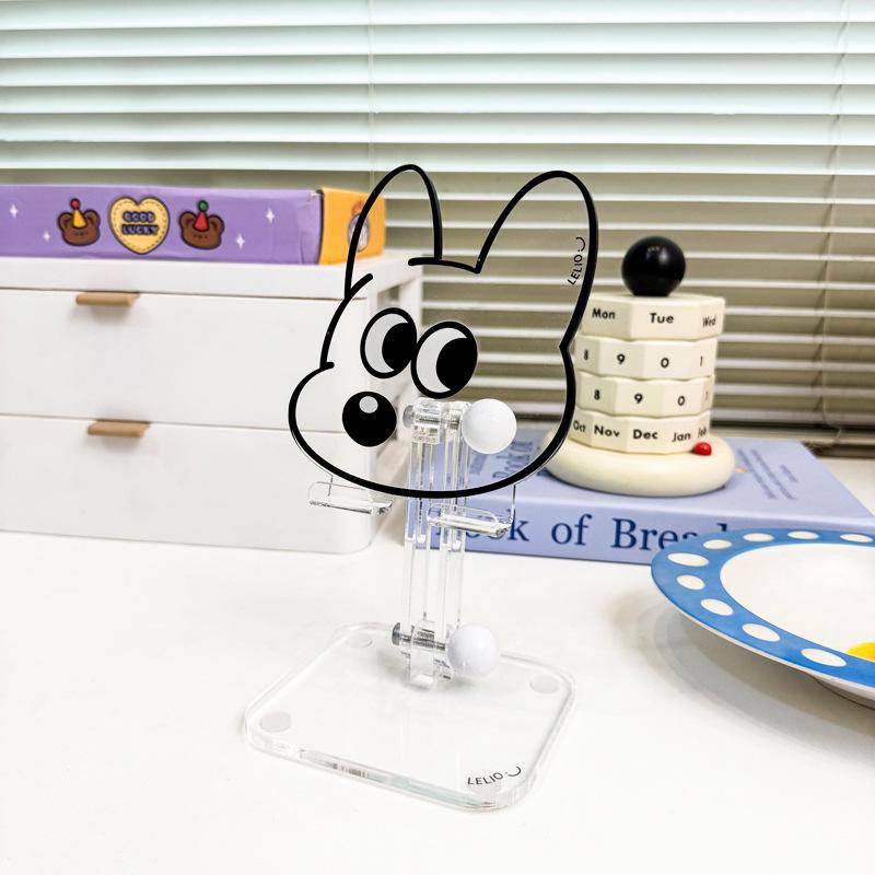 Custom Cartoon Yellow Puppy Acrylic Phone & iPad Stand