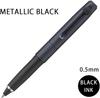 uniball ZENTO Signature Model Ballpoint Pen 0.5mm [Metallic Black] (Gift)