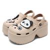 Damen Casual EVA Sandalen für Frühling Sommer Modische Outdoor Hausschuhe Anti-Rutsch Funktion Weiche Haus Bubble Hausschuhe