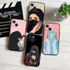 RE46 Muslim Girls Hijab Phone Case for Samsung Galaxy S20 S21 S22 Ultra FE + Plus A21S A22 A24 A25 A26 A30 A30S A31