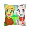 Superdog Tylers Snowi Foxs Square Pillow Covers Bed Car Cute Cartoon Cushion Cover Creative Home Decoration Pillow Cover