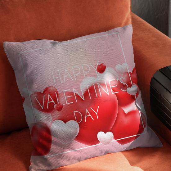 Polštář Slipcover Clear Pattern Inch Love Anti-Scratch Washable