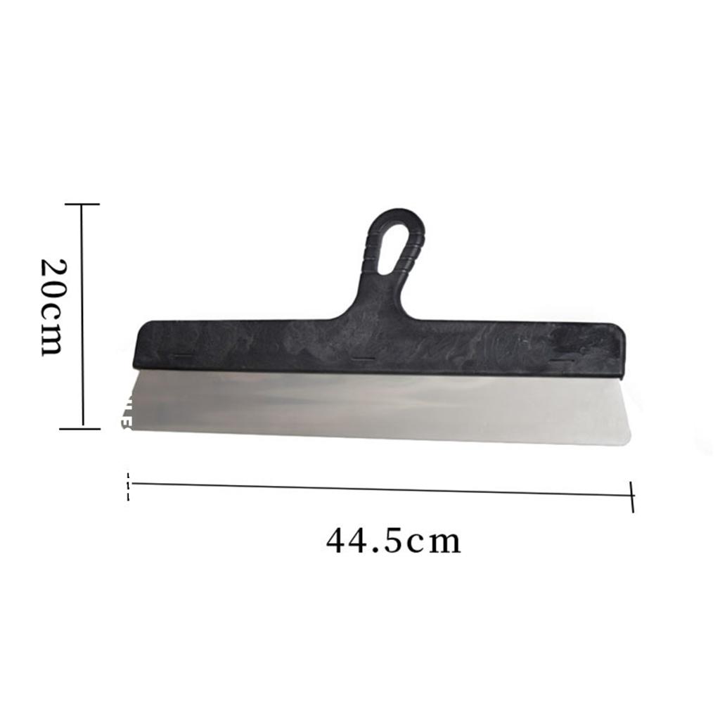 Factory Direct Sales of High Quality Floor Scraper Blades Customized Stainless Steel Silicone Material Cleaning Squeegee