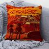 Retro Music Gorillaz Stitch Lucky Dragon Pillow Cover Sofa Cushion Cover Home Room Decoration Children Gift