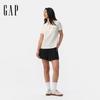 Gap Women's 2025 Summer Printed Logo Drawstring Knit Shorts
