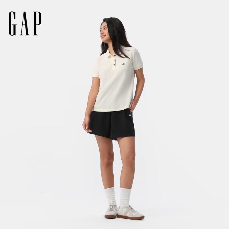 Gap Women's Logo Drawstring Knit Shorts