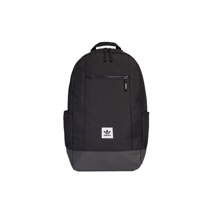 Adidas Originals Casual Sports Trend Brand Logo Polyester Backpack Unisex Backpack Black ED7994 Black