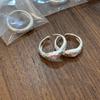 Xiaomi 925 Sterling Silver Rings For Women Men Fine Jewelry Finger Adjustable Open Heart CZ Ring For Party Birthday Gift