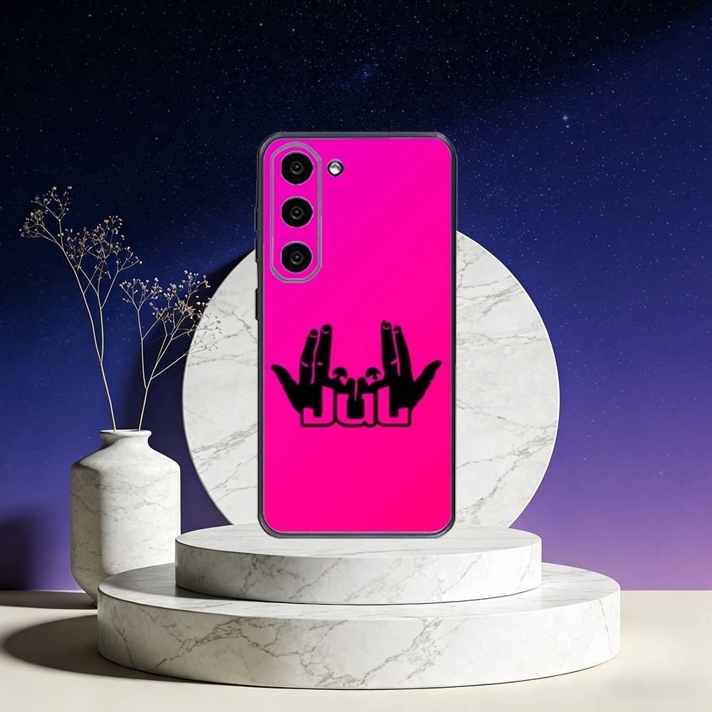 Rapper J-JuL C'est Pas Des Lol Phone Case For Samsung Galaxy A73,A72,A71,A70,A53,A52,A51,Others Soft Black Cover