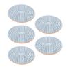 5 Pcs Diamond Polishing Pad 4 Inch 5 8in 11 Thread Wet Dry Polish Pad with 8mm Drill Bit Adapter for Granite Marble