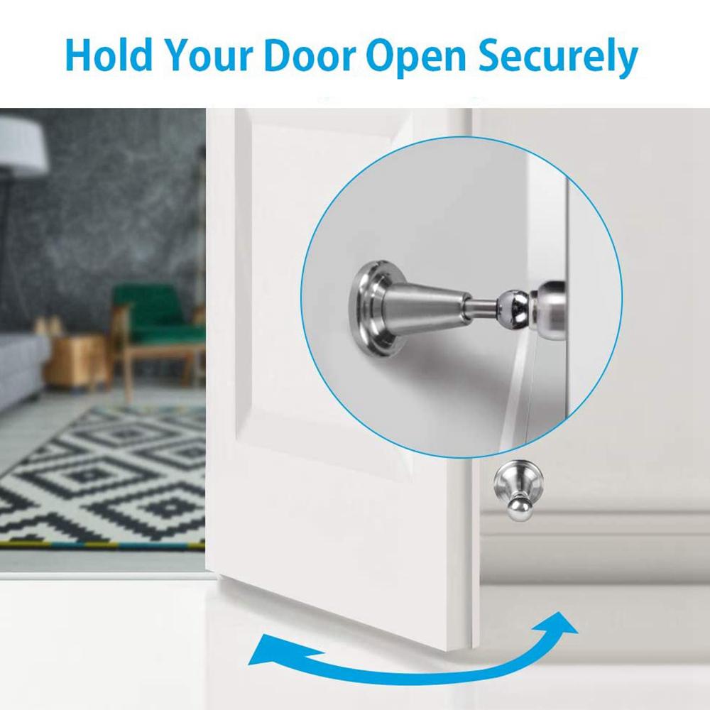 Hold Open Toilet Soft Catch With Screws Magnetic Home Hardware Door Stopper Catch  Floor Door Stops