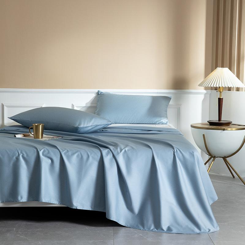 13 Colours Cotton Bed Linen Class A Mother and Baby Grade Light Luxury Minimalist Single Sheet Without Pillowcase