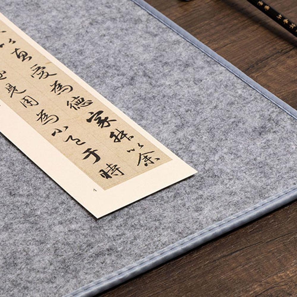 Writing Calligraphy Felt Pad Table Mat Chinese Calligraphy Mat Calligraphy Class