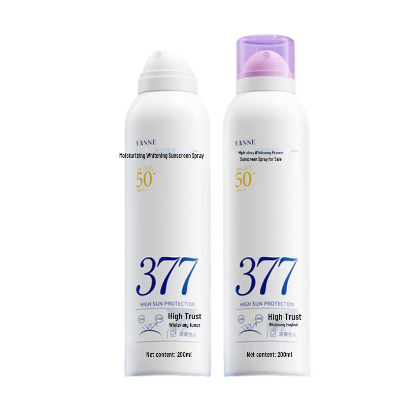 377 Whitening SPF50+ Sunscreen Spray