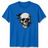 Skull Art Graphic Mens T-Shirt Womens Tee Grunge Gothic Unisex Tee 8
