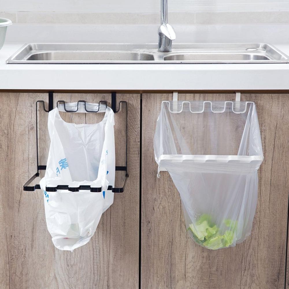 Cabinet Trash Racks Iron for Home,RV Trash Racks Rubbish Bin Garbage Bag Racks Garbage Bag Shelf