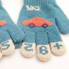 Soft Winter Warm Girls Mittens Kids Gloves Knitted Children Gloves
