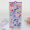 3D Marine Animal Embossed Crystal Stereo Fish Stickers 4PCS Kids' DIY Guka Supplies Decorative Decals BulingBulingStickers Store