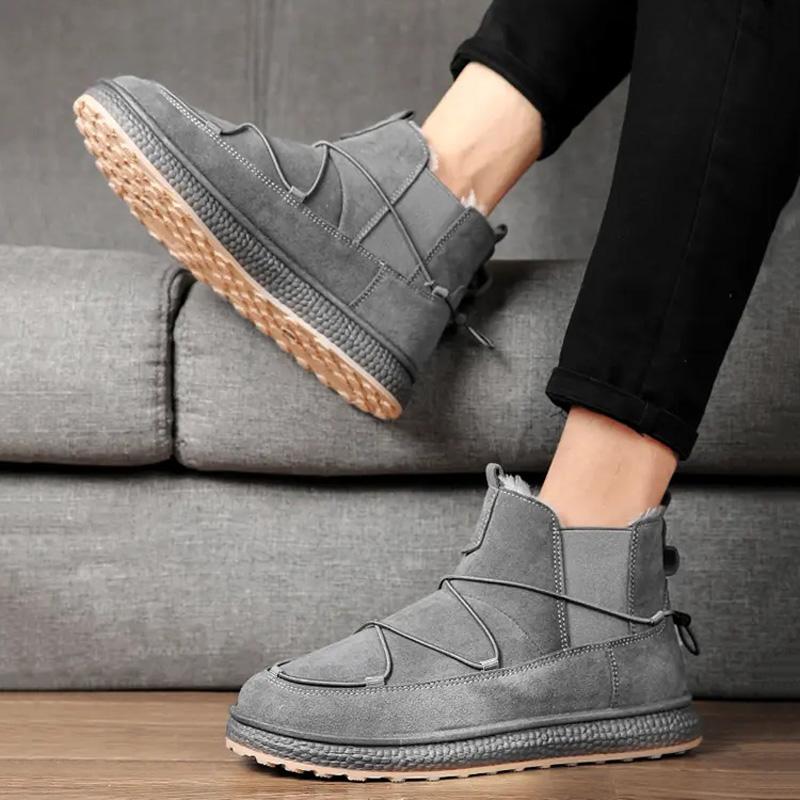 Мужские модные зимние ботинки Plus Velvet — фото 6