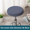 Round Stool Bar Stool Cover Beauty Salon Lift Chair Round Stool Cover Round Cover Chair Table Cushion Round Protective Cover