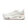 New LiNing Cushioning Anti Slip And Wear Resistant Lightweight Rebound Low Top Casual Running Shoes Women's White Gray ARHU006-3