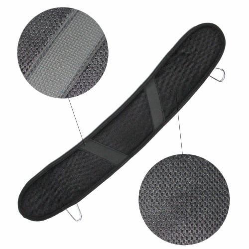 Yotenka YOTENKA Waist Support Belt, Support Belt, Waist Pouch, Cushioned Mesh Belt with Carabiner, for Work, 70cm X 12cm