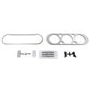 Replacement Navigation Bezel Panel for Ford For Explorer For Kuga For MK1 08-12 ABS Material Car Interior Accessory