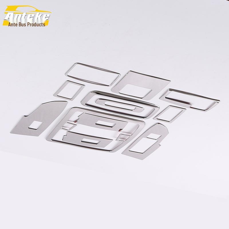 Corolla Interior Trim Kit: Electroplated Bright Frame and Ring Accents for 14 Models