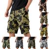 Herren Tarn-Cargo-Shorts mit Kordelzug und mehreren Taschen Leichte Strapazierfähige Outdoor-Arbeitsshorts