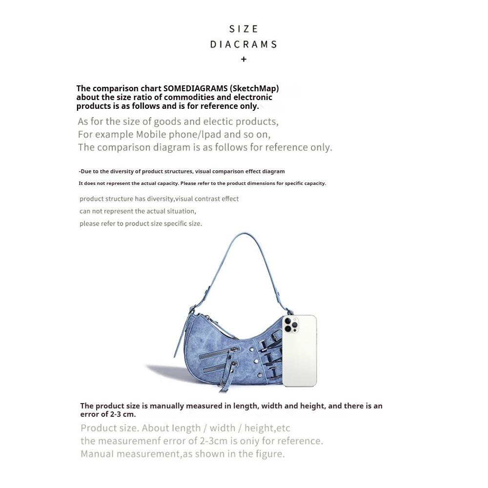 Cowboy Spice Girls Colorful Bag Women's Fashion Versatile Underarm Shoulder Handbag