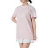 New Adidas BOYFRIEND Regular T Shirt Women's Light Pink/White JY7614