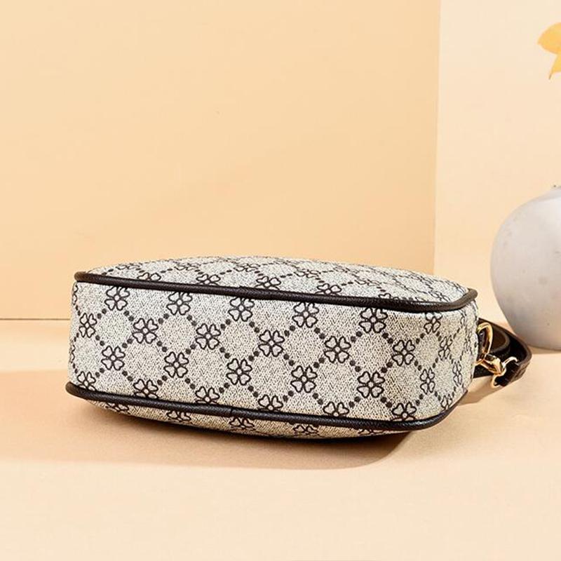 Shell Crossbody Bag for Women Fashion Small PU Shoulder Bags Luxury Designer Female PU Leather Zipper Handbag and Purse