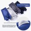 Large Size Men Spring and Summer Pure Color Cotton Loose Breathable Flat Angle Underwear