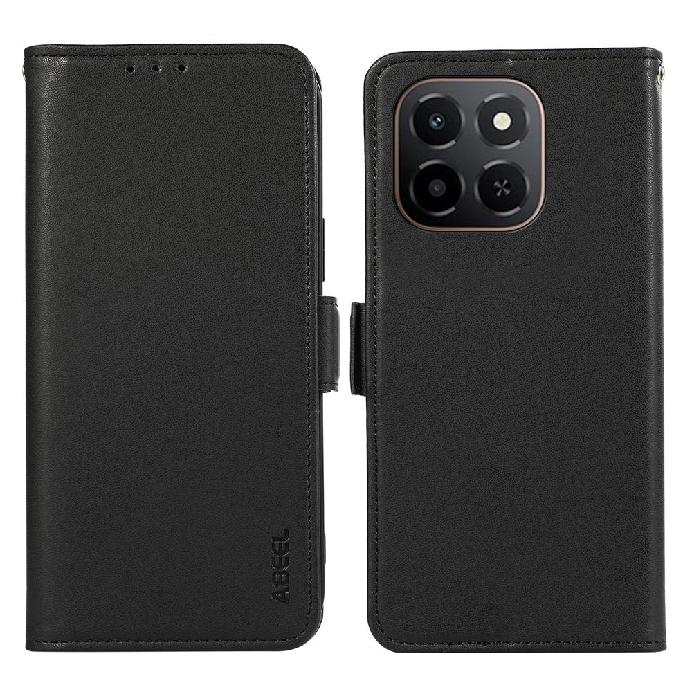 ABEEL Für Honor X6c 4G Hülle Leder Handyhülle mit RFID-Blockiergeldbörse