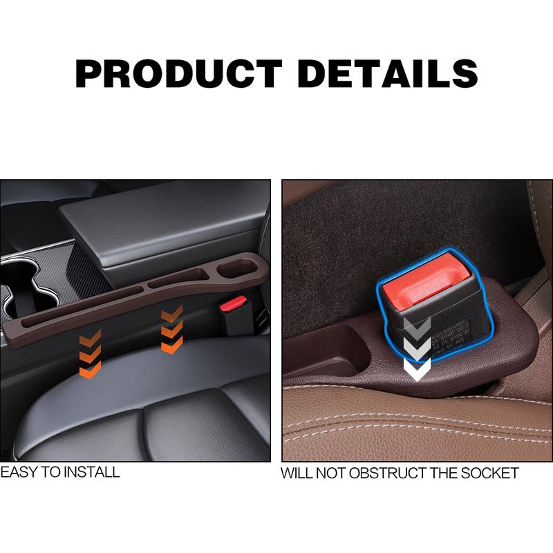 For Dodge Caliber Nitro Durango Dart Journey Durango Car Seat Gap Filler Between Seats Decoration Interior Accessories