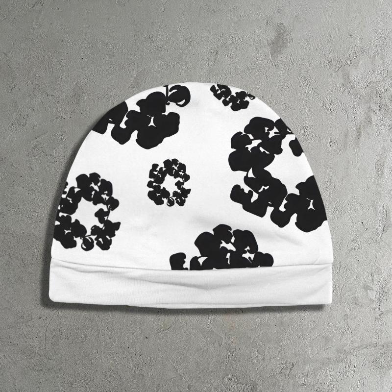 Европейская и американская хип-хоп мода повседневная с принтом двухслойная шапка-пуловер OneSize белый