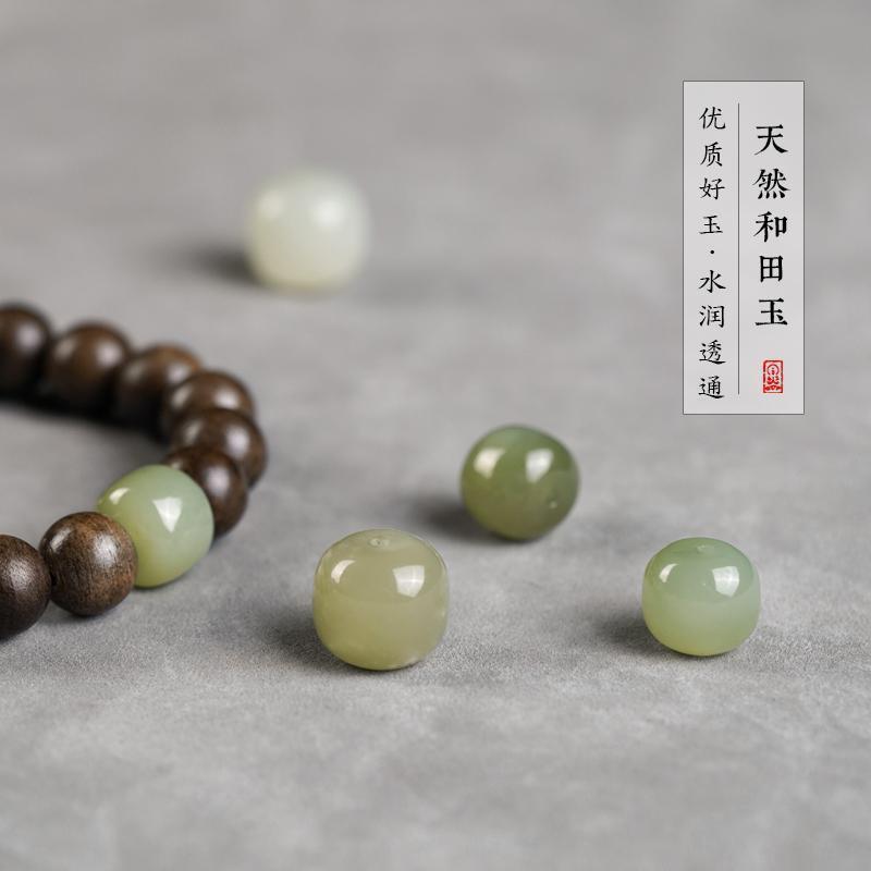 Natural Brunei Agarwood Bracelet with Authentic Buddha Beads for Men and Women, Sandalwood Wooden Buddha Bead Bracelet