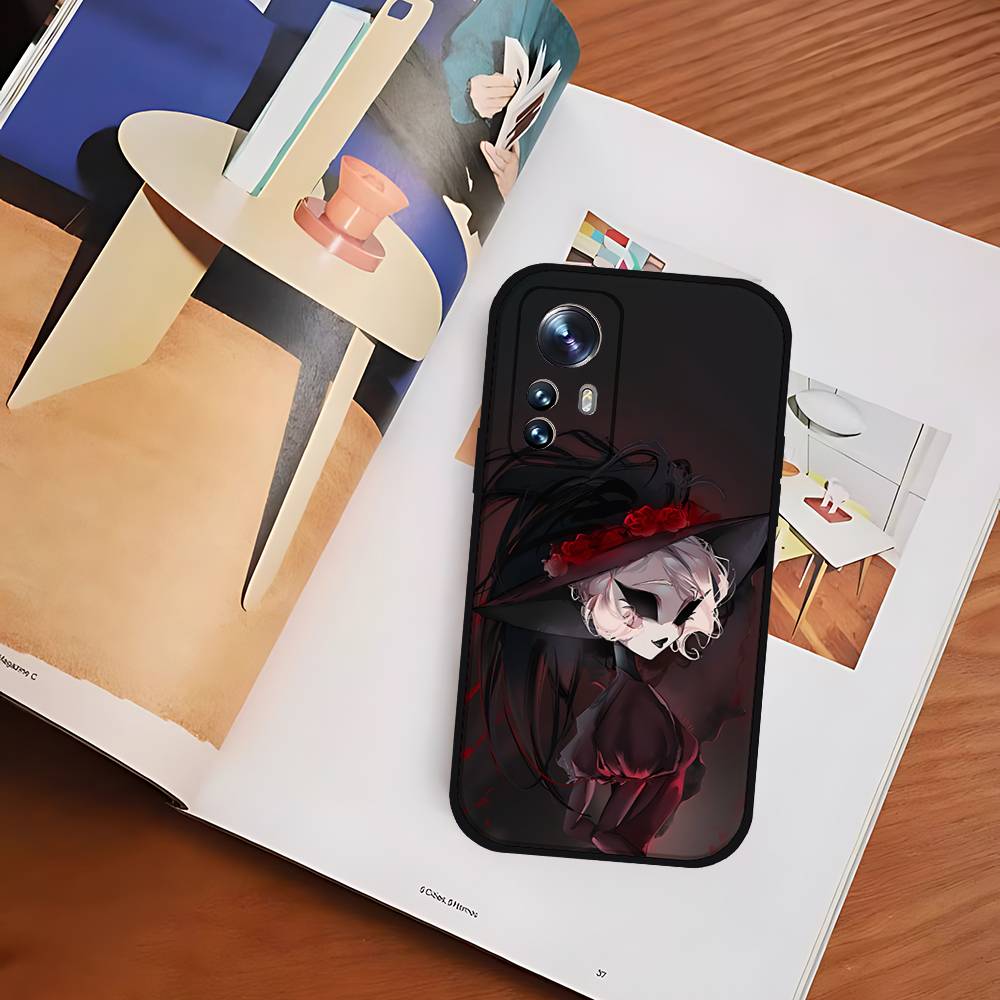 H-Hazbins H-Hotels Black Shockproof Phone Case Snug Fit For Xiaomi 12,11,12S Ultra & Redmi Note 11,10T,9,9A,8Pro,8T,5G
