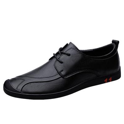 Echt leer Zakelijke formele schoenen Luxe merk koe lederen herenschoenen Luxe heren casual schoenen Britse stijl leren schoenen