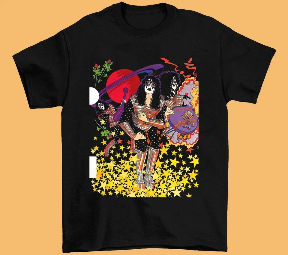 

Hot ACE FREHLEY Vintage T-Shirt Gift For Fan Black All Size Unisex Tee Shirt 3XL