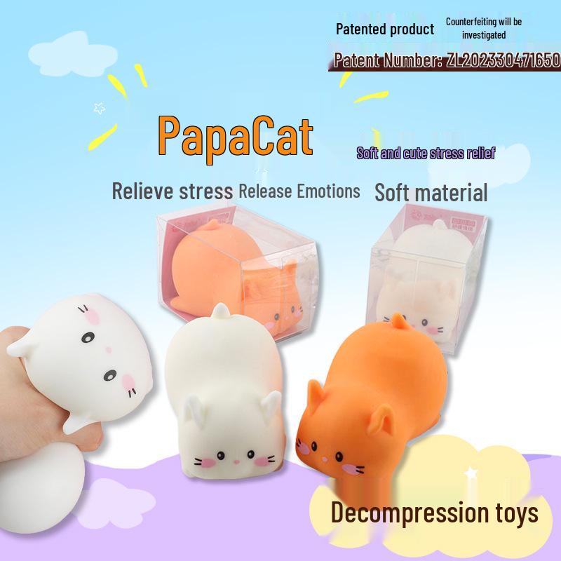 

Children’s Creative Cat Stress Ball - Pinch, Squeeze & Relax